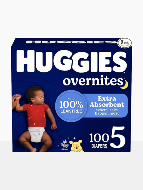 Huggies Size 5 Overnites Baby Diapers