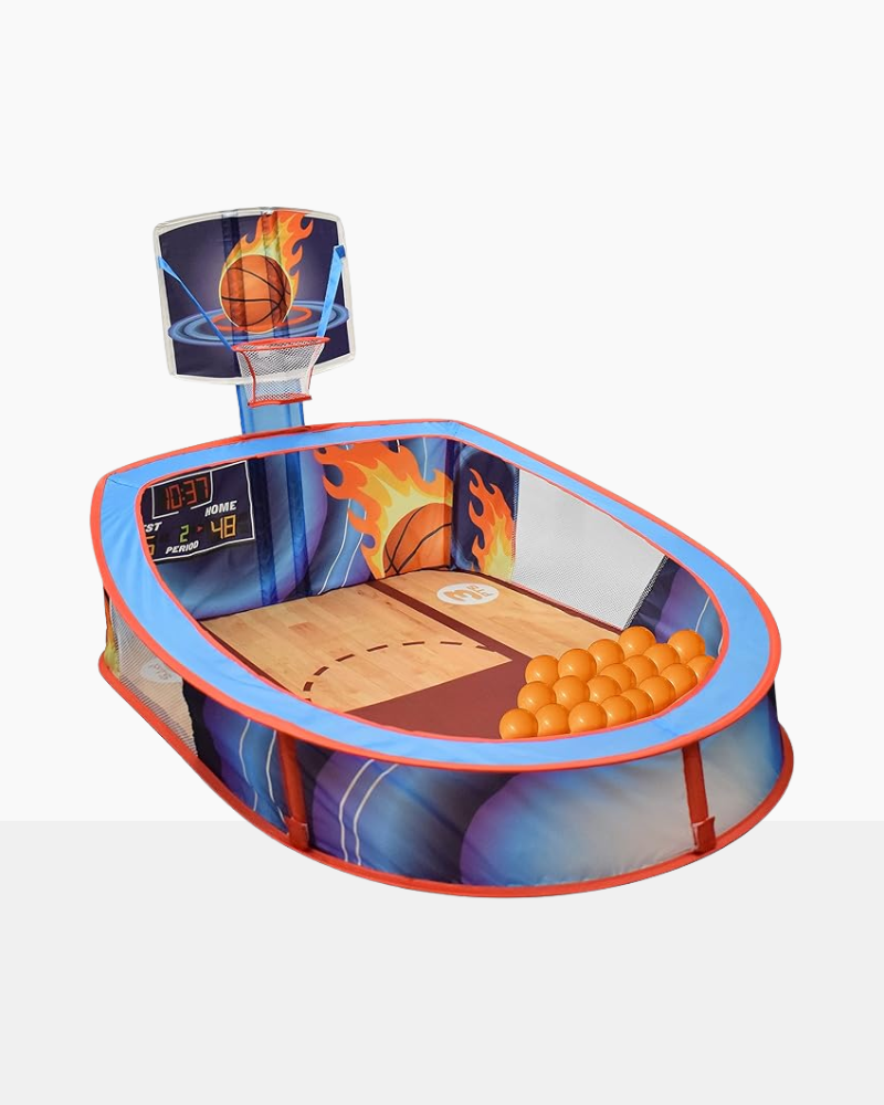 Large Basketball Sport Pop Up Ball Tent with Basketball